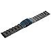 BABAN 18-24mm Stainless Steel Watch Band Strap Double Button Fold Clasp Buckle Lock Flip