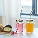 JOYECO Stainless Steel Straws Metal Reusable for 20oz Tumblers Rumblers Drinking Beverage Set of 24, Gold
