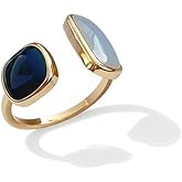 1pc Fashion Simple Elegant Design Candy Color Glaze Adjustable Open Ring, Versatile For Ladies Daily Wearing