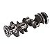 Callies Crankshaft, Compstar Mid Weight, 3.480 in Stroke, Internal Balance, Forged Steel, 2 Piece Seal, Small Block Chevy, Each
