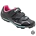 Louis Garneau - Women's Multi Air Flex Bike Shoes for Indoor Cycling, Commuting and MTB, SPD Cleats Compatible with MTB Pedals, Black/Pink, US (10), EU (41)