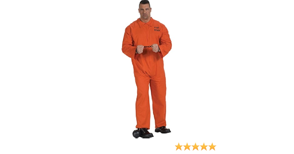 Adult Sized Jail Bird Jumpsuit 