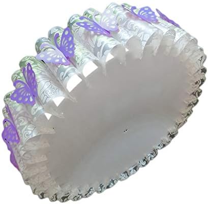 Lamp Covers & Shades - Exquisite Round Lampshade Butterfly Ceiling Lamp Light Cover Home Decoration - Shades Covers Lamp Lamp Covers Shades Lampshad Lampshade Plastic Cover Shade Room Silico