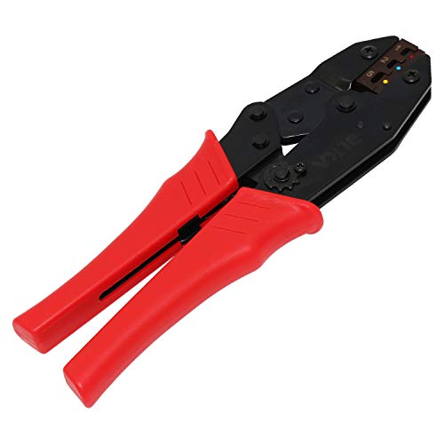 UGarden Crimping Tool For Heat Shrink Connectors, Ratcheting Wire Crimper, Crimping Pliers, Ratchet Terminal Crimper, Wire Crimp Tool - Thumbnail 7