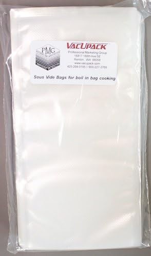 Superior Sous Vide Vacuum Seal Pouches 100 Count Small Bags