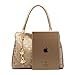 abshoo Women Clutch Bag Faux Leather Shoulder Crossbody Purse Handbags (Gold)