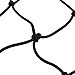 4’ x 6’ Bungee Cargo Net Stretches to 8’ x 12’, 5mm Rubber Rope, Thick Cord, Spider Web Netting, Heavy Duty Mesh, Accessories, Storage Tarp, for Car Trunk, Trailer, Pickup, Roof Rack w/Hooks & Clips