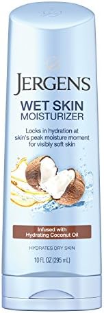 jergens wet skin moisturizer with refreshing coconut oil