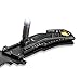 Outdoor Nation Hunting Knife, LED Tactical Rescue Pocket Knife (Black)
