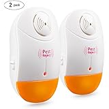 Pest Control Ultrasonic Repeller 2 packs Electronic Plug In Pest Control , Rodents &amp; Insects Repellent