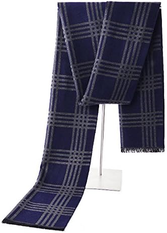 OHAYOMIMens Scarves Winter Warm Fashion Formal Classic Long Soft Scarf for Men Holiday GiftGlobal Recycled StandardGlobal Recycled StandardGlobal Recycled Standard