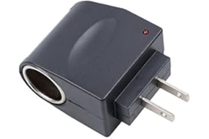 axGear AC to Car Cigarette Lighter Socket 100V - 240V to DC Power Adapter Converter