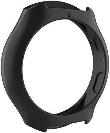 AimasirM Soft Silicone Protector Cover Case For Samsung Galaxy Gear S2 SM-R720 & SM-R730 (black)