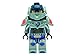 Lego Nexo Knights Clay Kids Minifigure Light up Alarm Clock | Blue/Gray | Plastic | 9.5 inches Tall | LCD Display | boy Girl | Official