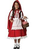 InCharacter Costumes Girls 2-6X Little Red Riding Hood Dress Set, Small