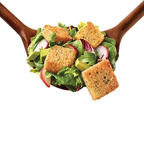 Fresh Gourmet Homestyle Croutons | Seasoned | 2.5 Pound, Pack of 4 | Crunchy Salad Topper