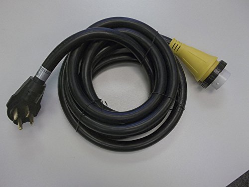 50 amp 15' Rv Power Supply Cord Cable, 50A Marine Shore Power Cord