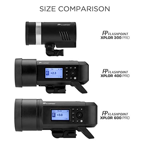 Flashpoint XPLOR 300 Pro TTL R2 BatteryPowered Portable Monolight for