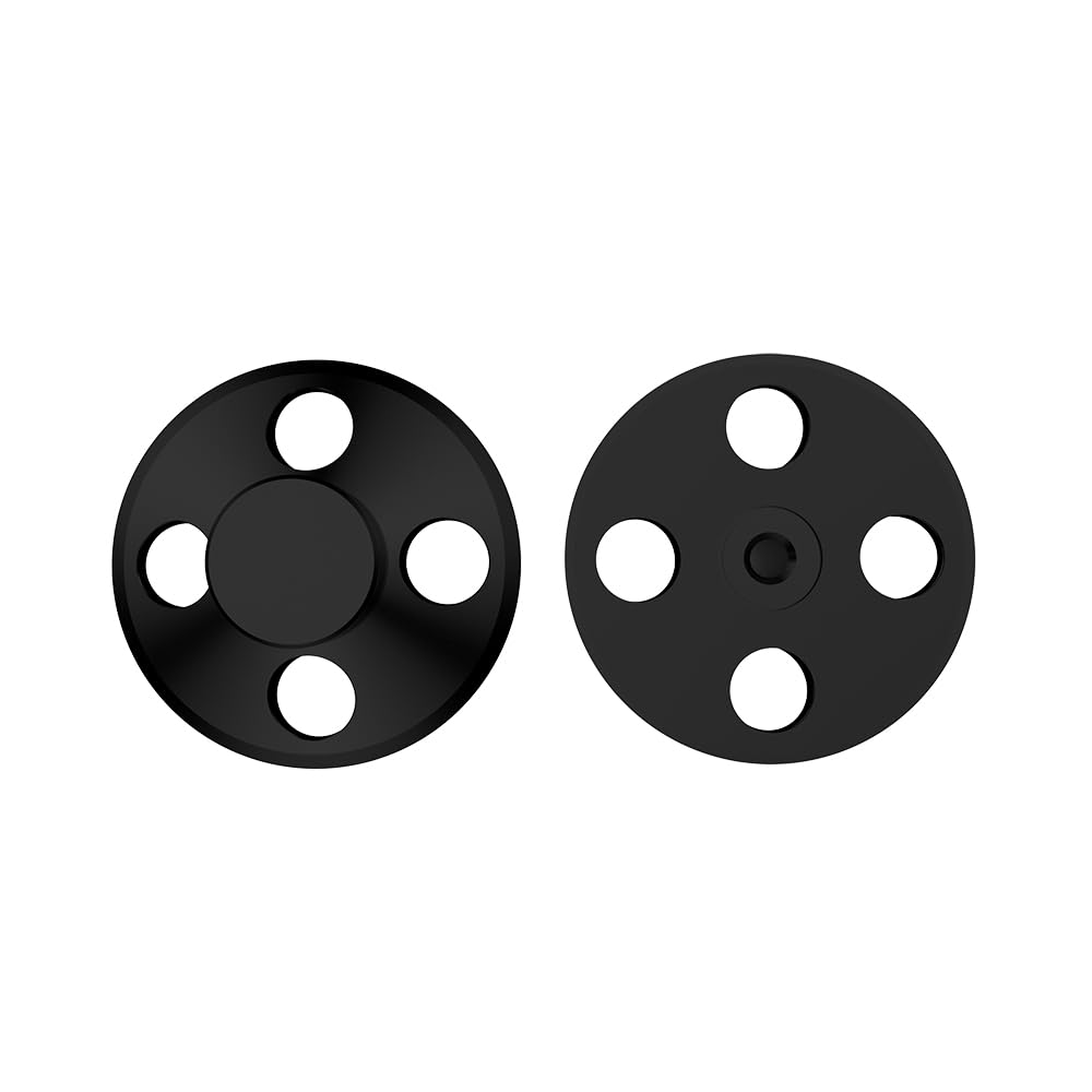 Vinyl Record Weight LP Vinyl Record Player Metal Disc Stabilizer Record Weight with Soft Bottom Padding Stabilization Speed for Turntable (LP107B)