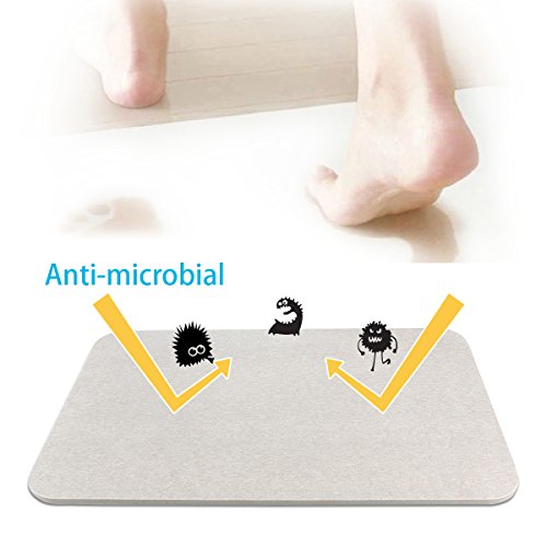 WINOMO Diatomaceous Earth Bath Mat Natural Antibacterial AntiSlip Bathroom Mat Buy Online in