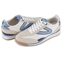 TRETORN Women's Rawlins Elite Sneakers, White/Blue, 6