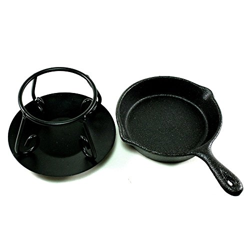 2 Cast+Iron+Skillet+Warmer+Trivet