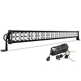 LED Light Bar 32" 400W 28500LM OEDRO Upgraded Spot