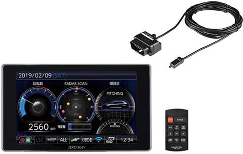 Zero 806v Obd2 R3 コムテック Gpsレーダー探知機 Obdii接続コードセット 最新データ更新