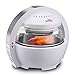 Hometech Patented 1200W 13L Spaceship Air Fryer Deep Fryer (Healthy No Fat Oil-Free, 6 One-touch Cooking Options, Far Infrared 3D Heating Technology for Kitchen Cooker), White