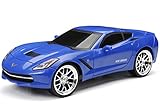 New Bright F/F Corvette C7 RC Vehicle (1:16 Scale), Blue