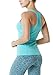 Tesla RacerBack Tank Compression Cool Crop Fitness Yoga Slim Fit Top FYN01