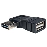Tripp Lite Universal Reversible USB 2.0 Hi-Speed Adapter (Reversible A to Right Angle A M/F)(UR024-000-RA)