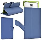 Slim Cover&FlipStand|Unisex|Camera Hole|fits HTC One Mini(NuVur â„¢ MoodyBlue)