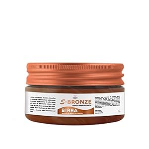 S-BRONZE SUPER BRONZANTE BIRA, MALLA DE NOCE Y CAROTA 200 ml efory®cosmetics- Cara y Cuerpo. Hace que la piel se…
