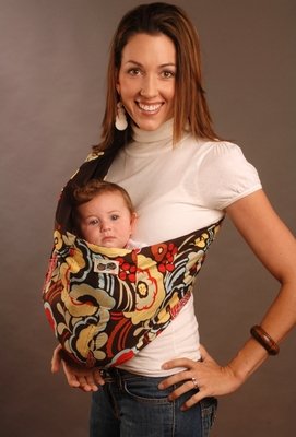 peanut shell baby carrier