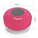 TryAce:emoji:Wireless Bluetooth Waterproof Shower Speaker Bluetooth 3.0 Car Handsfree Speakerphone built in Mic Control Buttons and Dedicated Suction Cup for Showers, Bathroom, Pool, Boat, Car, Beach, & Outdoor Use(Purple)