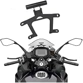 BOFOMTT for Ninja 1000SX 1100SX ninja1000sx 1100sx 2026 2025 2024 2023-2017 Accessory Bracket Motorcycle GPS Navigation Fixed Bracket Anti-Shake Bracket Shock Absorption Fixed Bracket