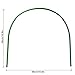 TRIEtree Greenhouse Support Hoops, 6Pcs 4ft Long Steel Plastic Coated Hoops Protection Net Hoops Support Hoops Bracket Greenhouse