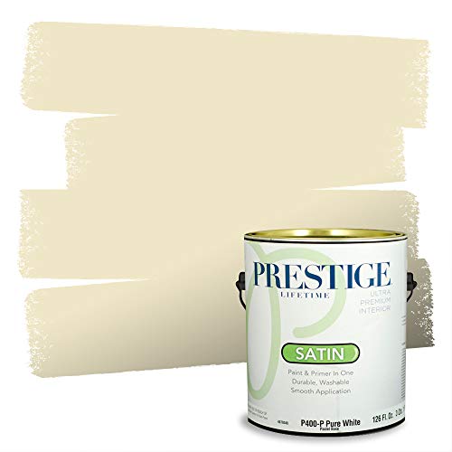PRESTIGE Paints Interior Paint and Primer In One, 1-Gallon, Satin, Comparable M…