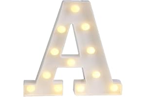 Led Letter Lights Light Up Letters Warm White Alphabet Symbol Lights Light Up Sign Night Lamp High Brightness Pure Lamp for W