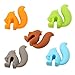 TraveT Silicone Cute Squirrel Tea Bag Silicone Tea Bag Holder 5pcs