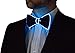 NEON NIGHTLIFE Light Up Bow Tie for Men, Blue