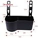ZONETECH Car Headrest Food and Drink Tray Organizer - Classic Black Portable Premium Quality Automotive Storage Accessory for All Your Needs