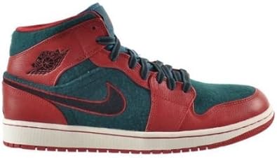 air jordan 1 mid gym red
