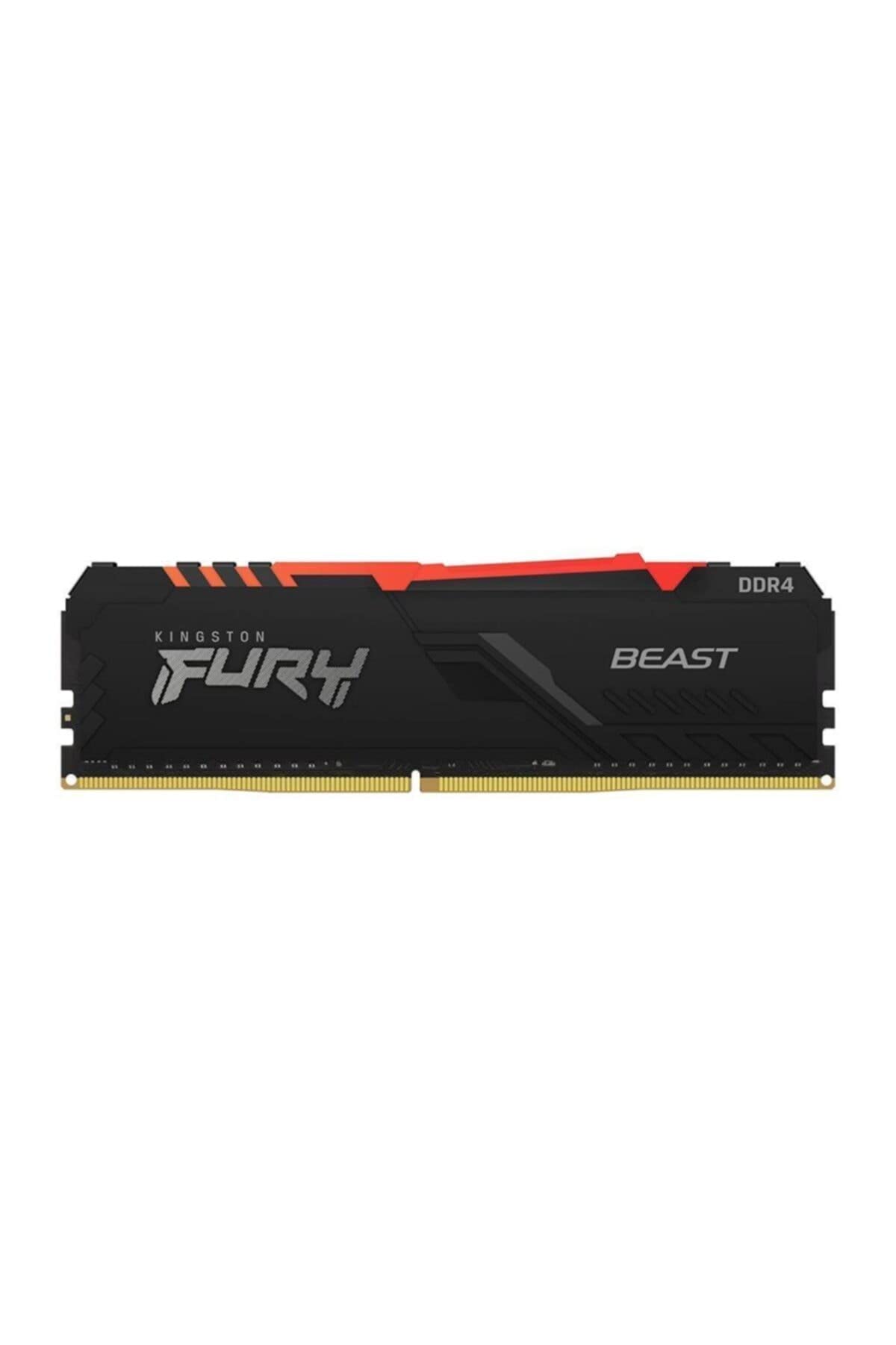 Kingston FURY Beast RGB 8GB 3600MT/s DDR4 CL17 Desktop Memory Single Stick KF436C17BBA/8