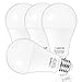LOHAS LED Bulb, 150W-200W Light Bulbs Equivalent, 23W A21 LED Bulbs, 2500 Lumens Daylight 5000K, Medium Screw Base(E26 Bulb), Not-Dimmable LED Lights for Home Lighting(Pack of 4)