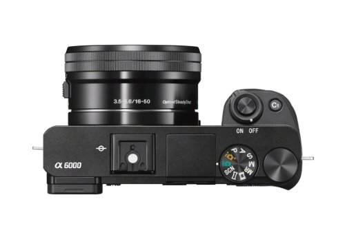 Sony Alpha a6000 Mirrorless Digital Camera w/ 16-50mm and 55-210mm Power Zoom Lenses Black