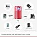  Nebula Capsule, by Anker, Smart Wi-Fi Mini Projector, Red, 100 ANSI Lumen Portable Projector, 360° Speaker, Movie Projector, 100 Inch Picture, 4-Hour Video Playtime, Outdoor Projector (Renewed) thumb 4