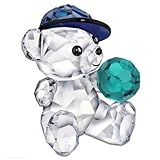 Swarovski Kris Bear Figurine, Let’s Play Ball