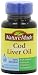 Nature Made Cod Liver Oil with Vitamin A and D, 100 Softgels (Pack of 6)